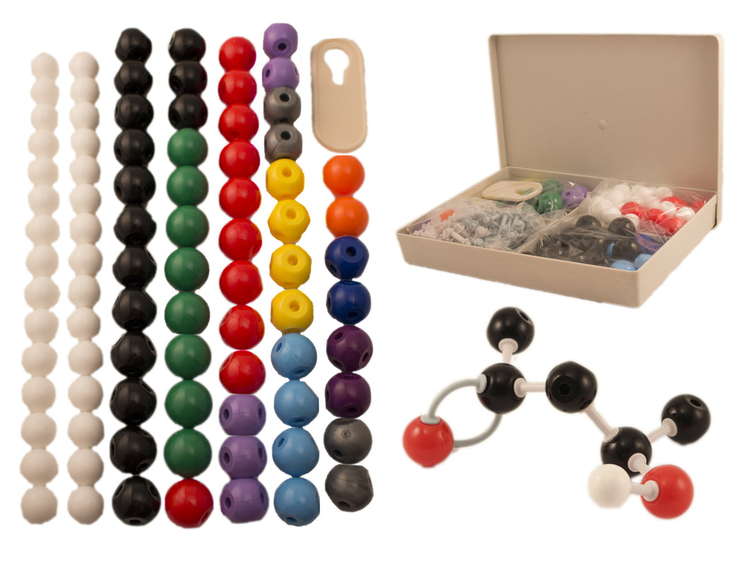 Molecular Model Kit - 86 Atoms and 153 Bonds (239 Total Pieces) (UCC201)