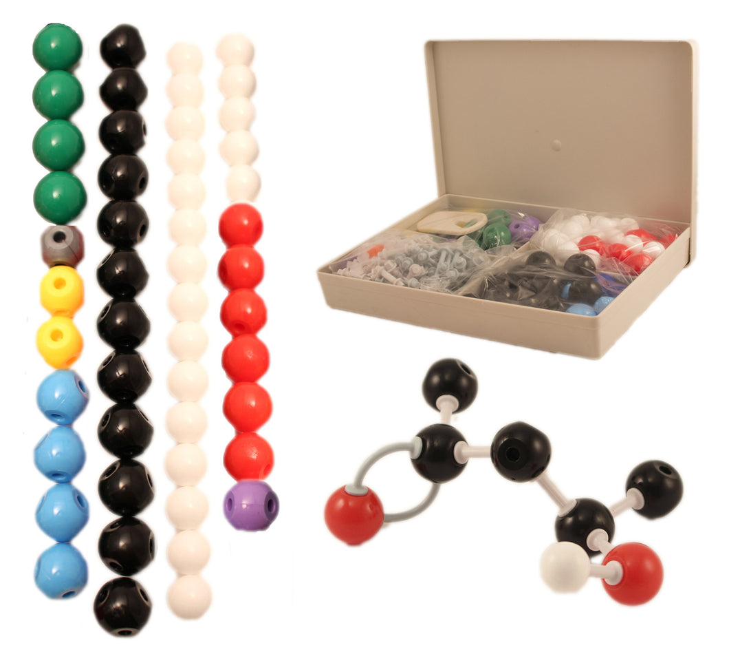 Molecular Model Kit - 50 Atoms and 90 Bonds (140 Total Pieces) (UCC202)